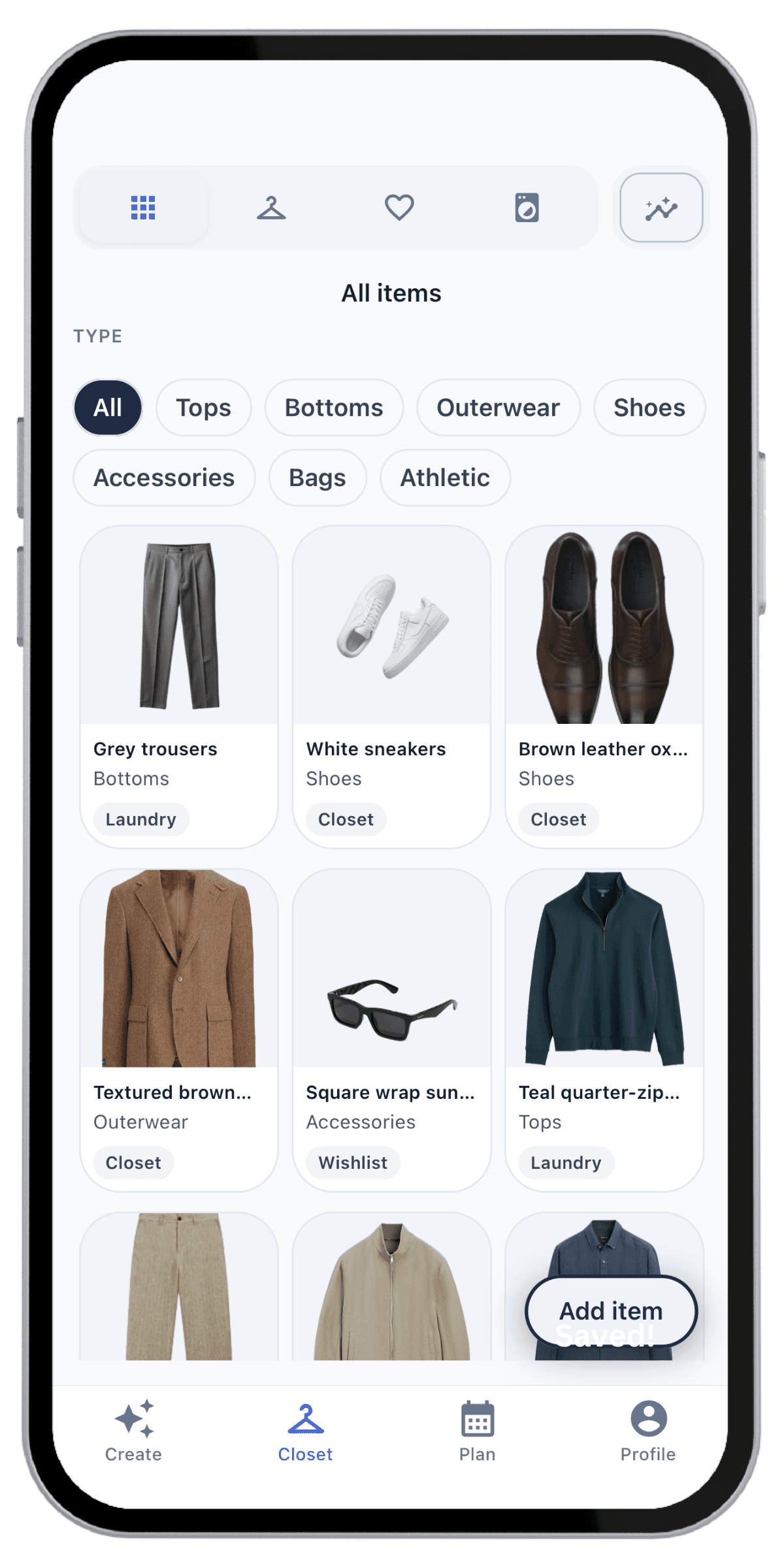 Digital Closet screenshot